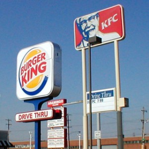 Boston M - KFC - Burger King
